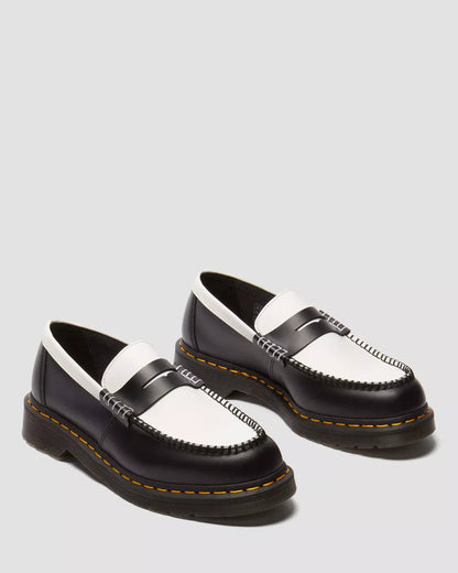 Penton Two-Tone Smooth Leather Loafers
