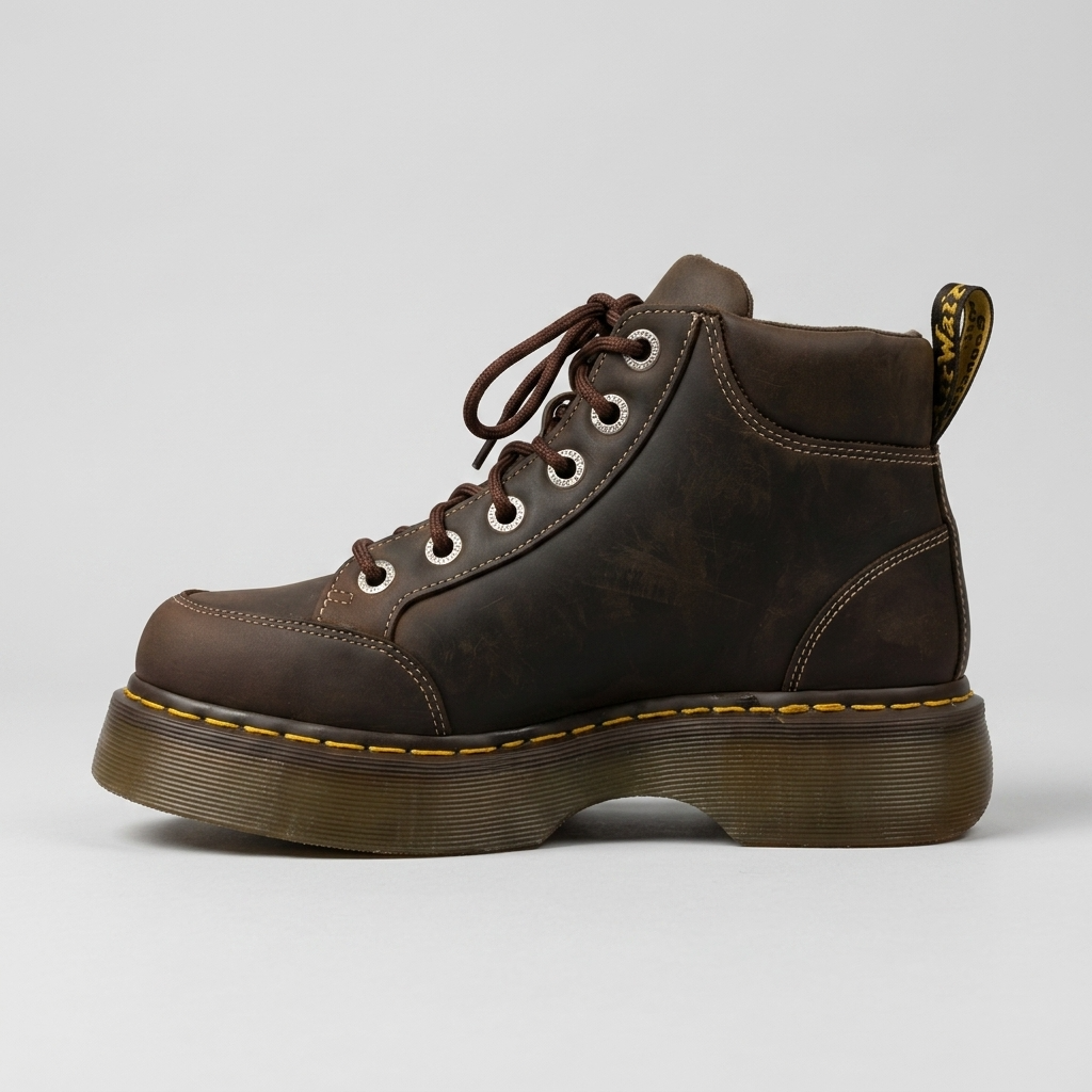Buzz 6I dark brown crazy horse