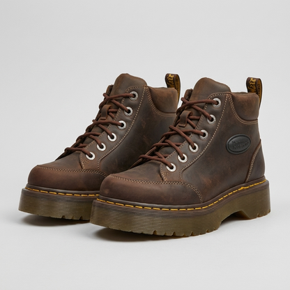 Buzz 6I dark brown crazy horse