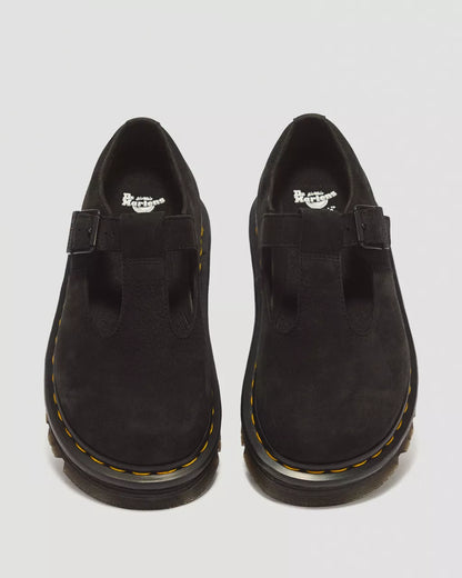 Zebzag Milled Nubuck Mary Jane Shoes