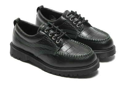 Lowell Analine Embossed Leather