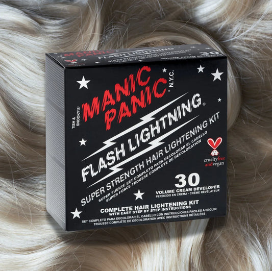 Kit de décoloration Flash Lightning® - Oxydant crème 30 volumes