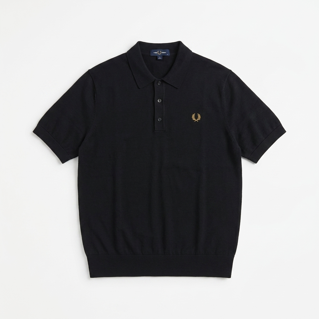 Fred Perry Cotton Knitted Shirt