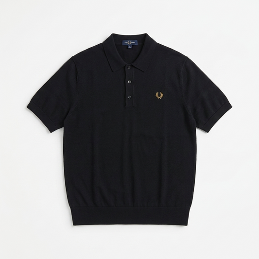 Fred Perry Cotton Knitted Shirt