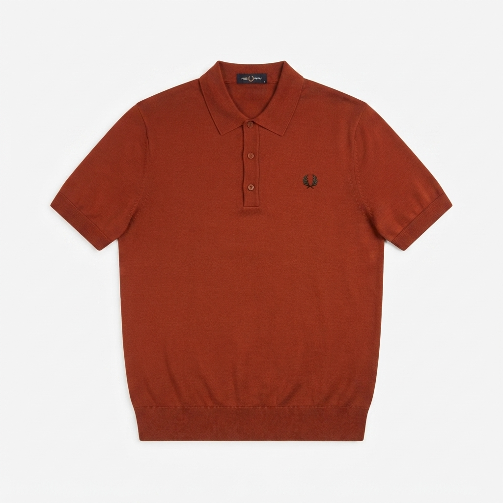 Fred Perry Cotton Knitted Shirt