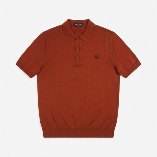 Fred Perry Cotton Knitted Shirt