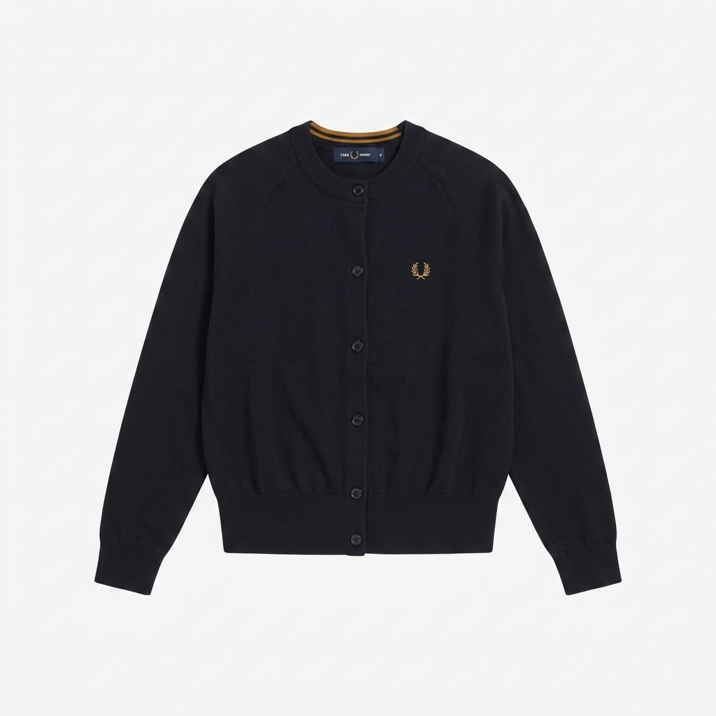 Fred Perry Crew Neck Cardigan