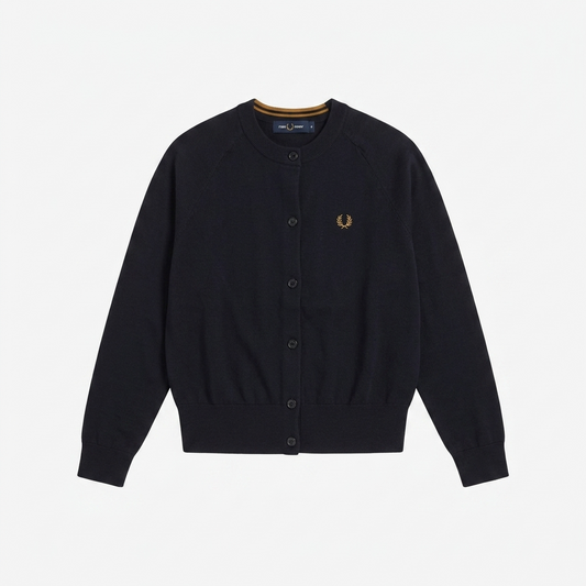 Fred Perry Crew Neck Cardigan