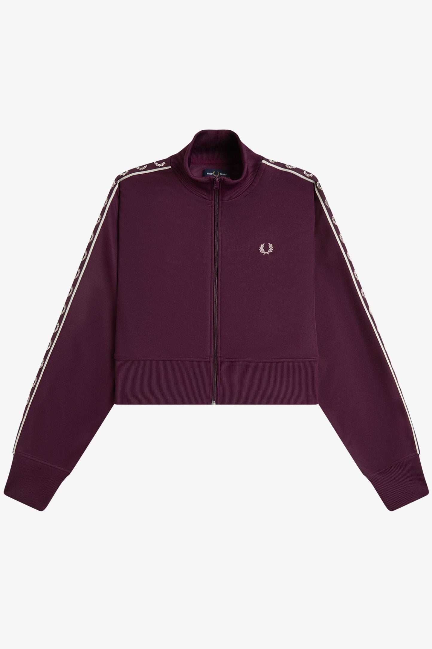 Fred Perry Cropped Taped Track Jacket