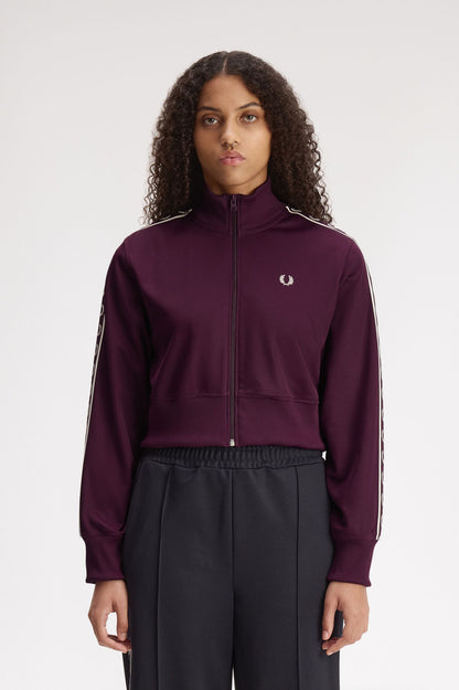 Fred Perry Cropped Taped Track Jacket