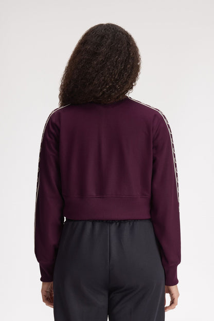 Fred Perry Cropped Taped Track Jacket
