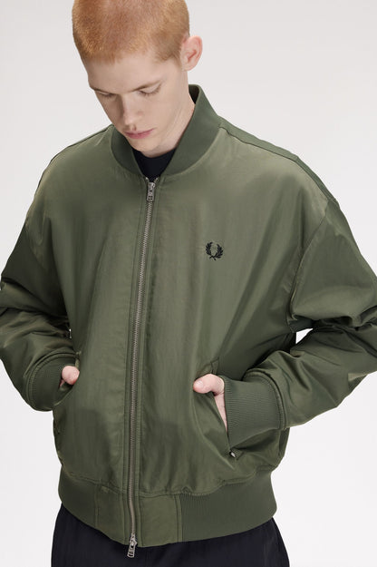Fred Perry Quilted Tennis Bomber Jacket