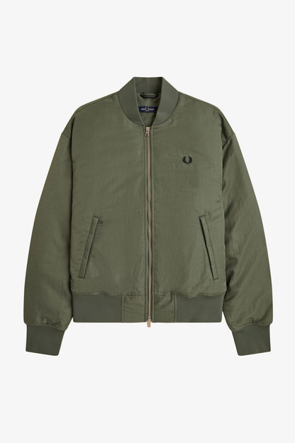 Fred Perry Quilted Tennis Bomber Jacket