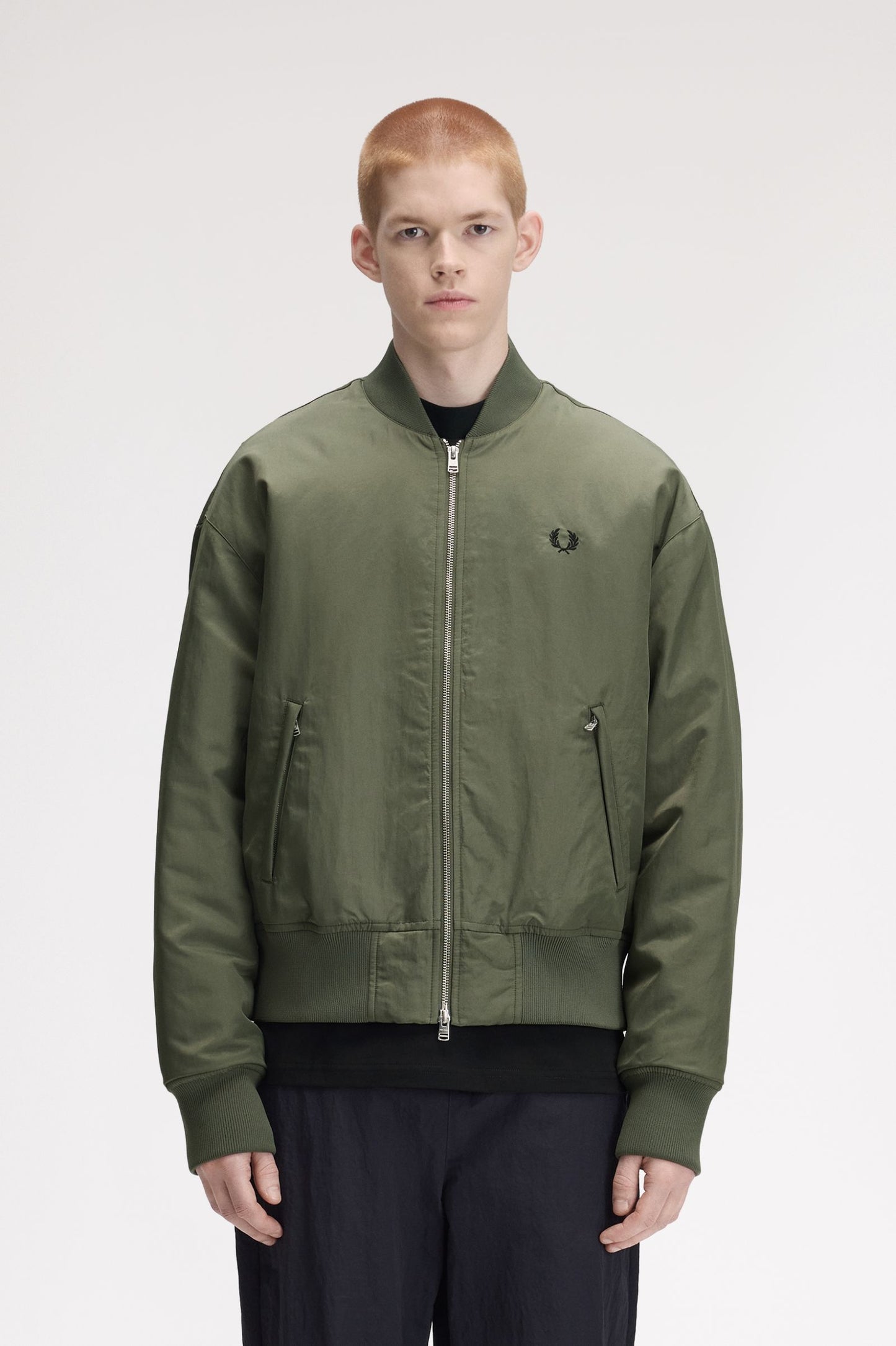 Fred Perry Quilted Tennis Bomber Jacket