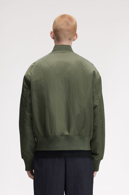Fred Perry Quilted Tennis Bomber Jacket