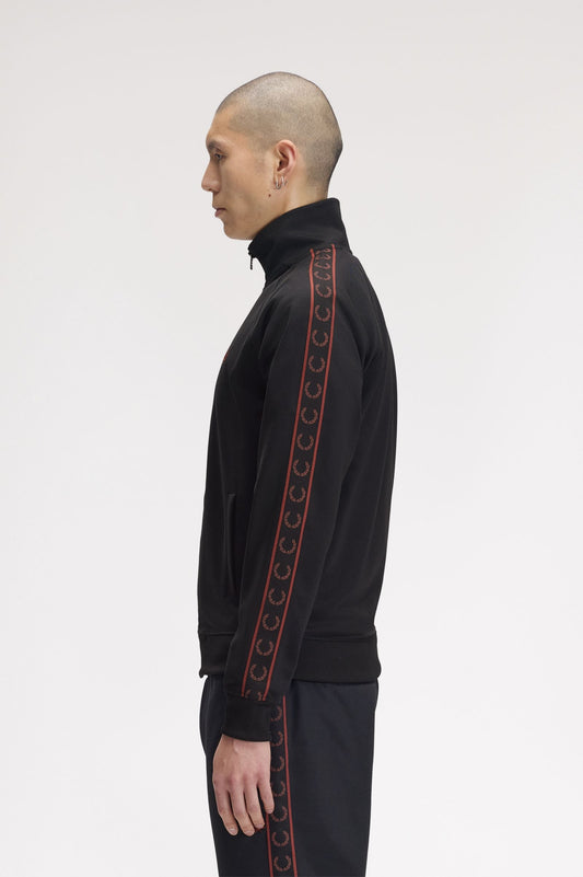 Fred Perry Contrast Tape Track Jacket