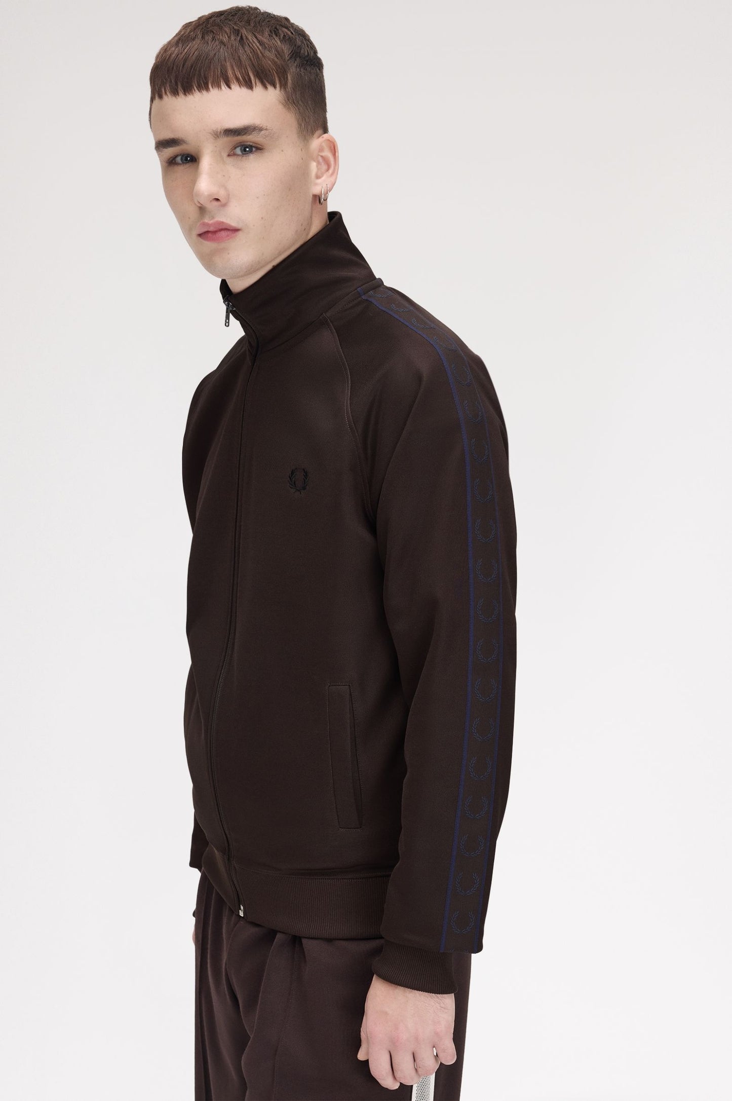 Fred Perry Contrast Tape Track Jacket