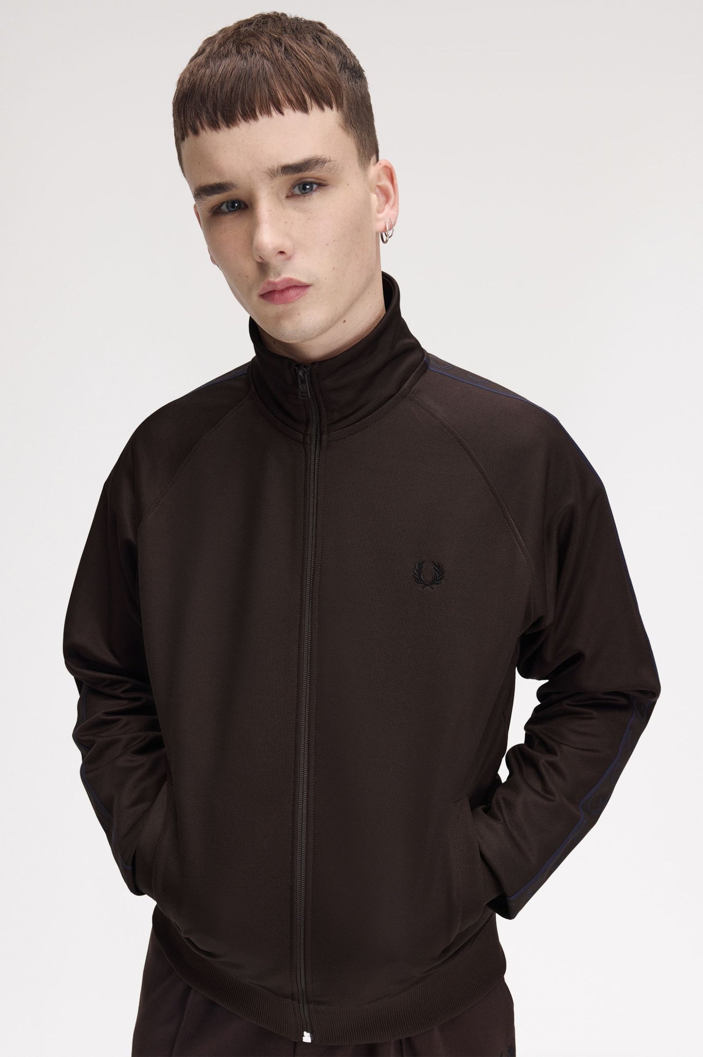 Fred Perry Contrast Tape Track Jacket