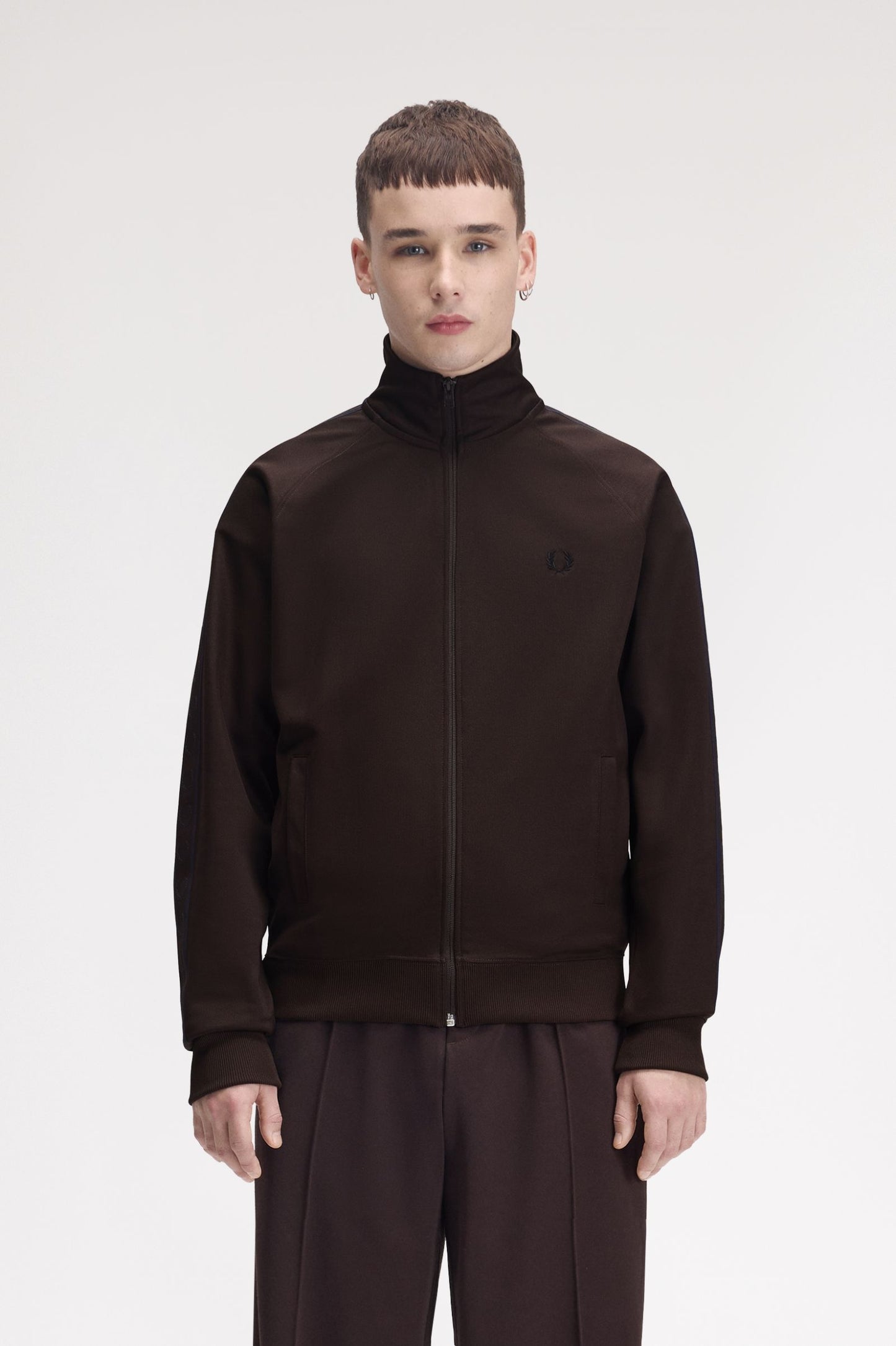 Fred Perry Contrast Tape Track Jacket