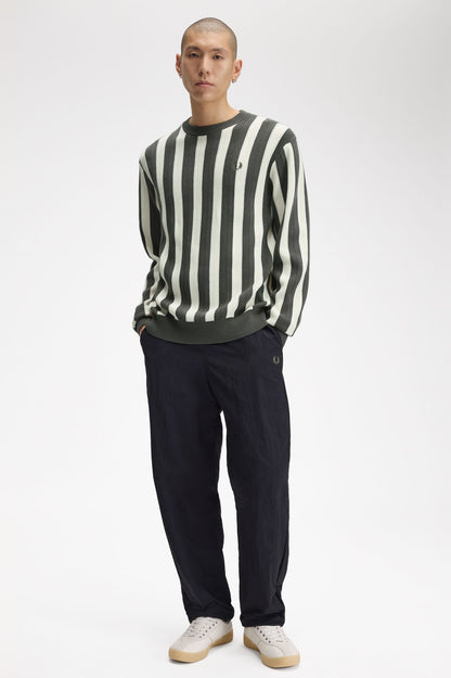 Fred Perry Textured Stripe Jumper