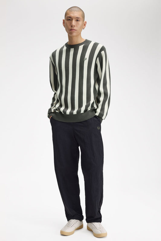 Fred Perry Textured Stripe Jumper