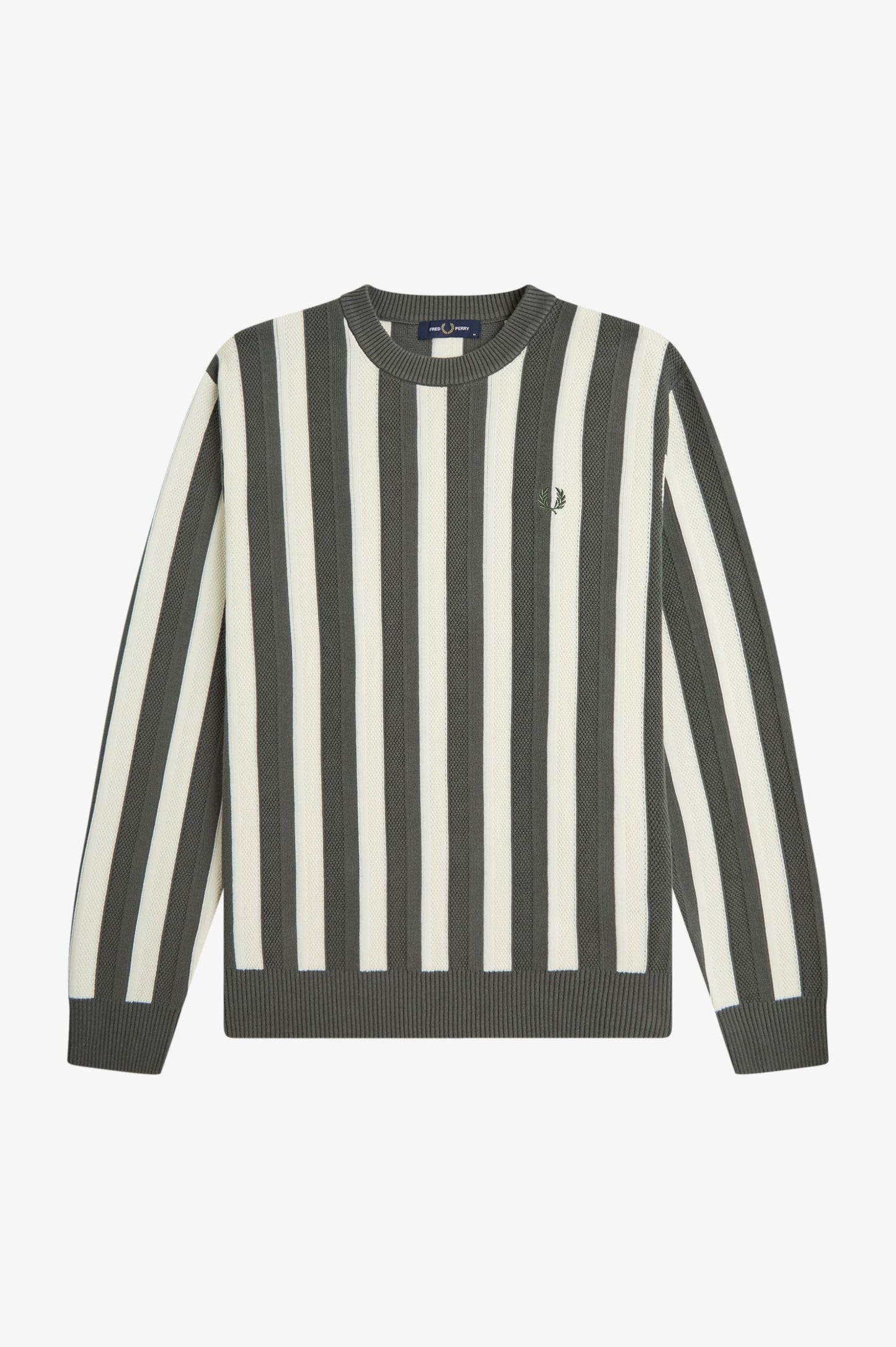 Fred Perry Textured Stripe Jumper