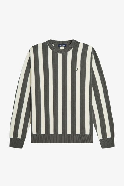 Fred Perry Textured Stripe Jumper