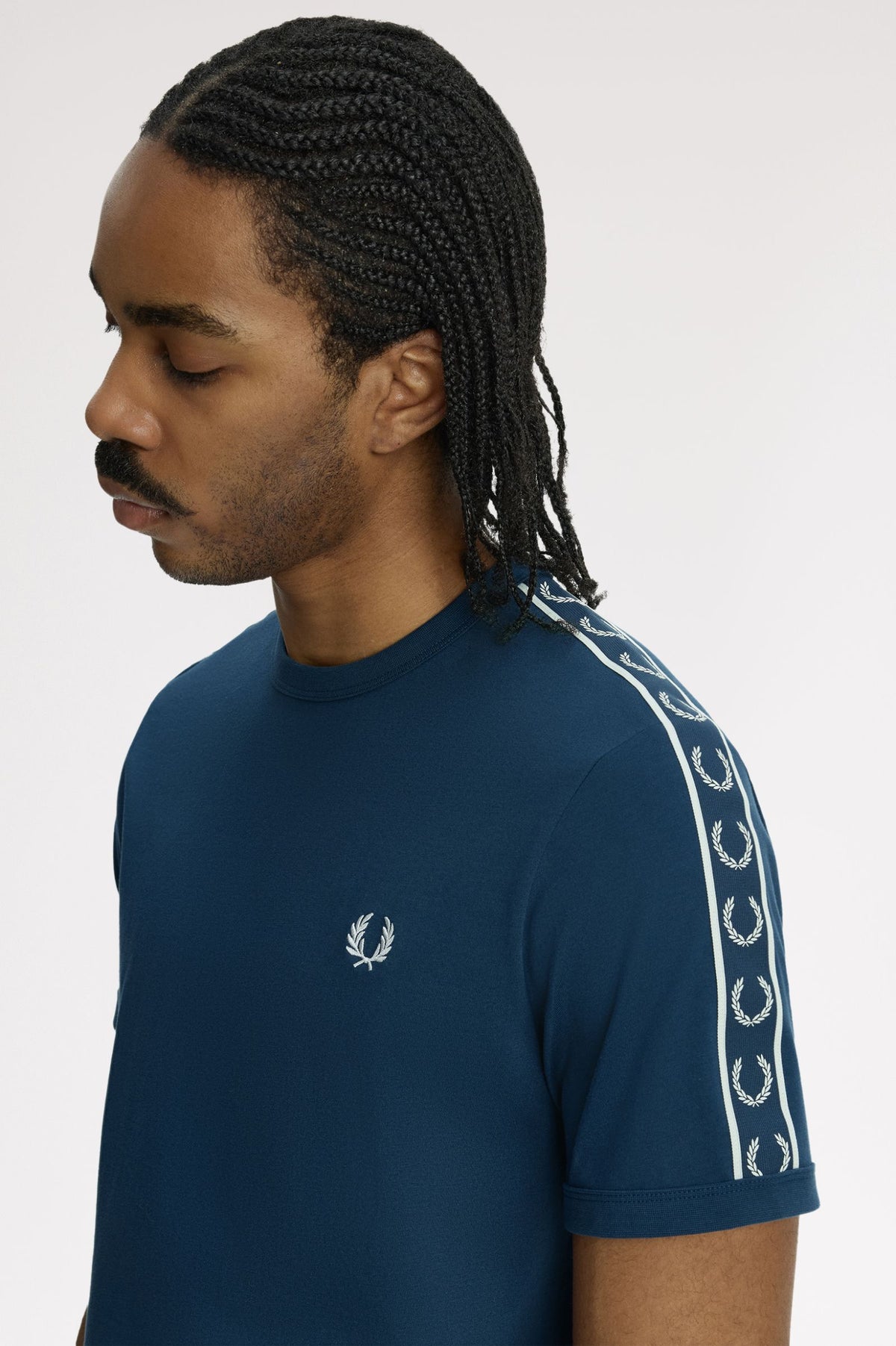 Contrast Tape Ringer T-Shirt