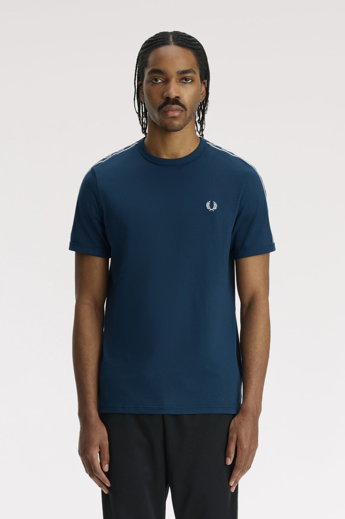Contrast Tape Ringer T-Shirt