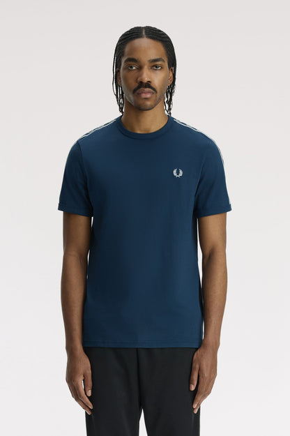 Contrast Tape Ringer T-Shirt