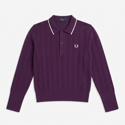 Fred Perry Textured Knitted Shirt