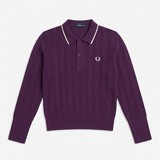 Fred Perry Textured Knitted Shirt