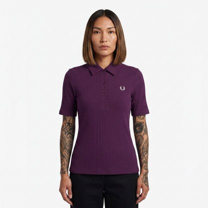 Fred Perry Wide Rib Polo Shirt