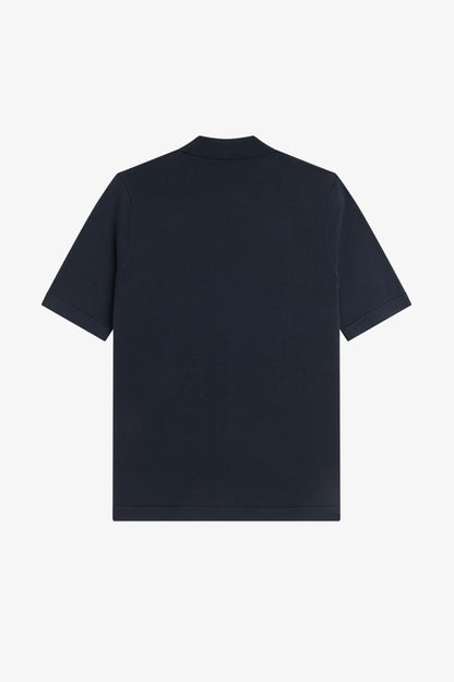 Black t-shirt on a white background
