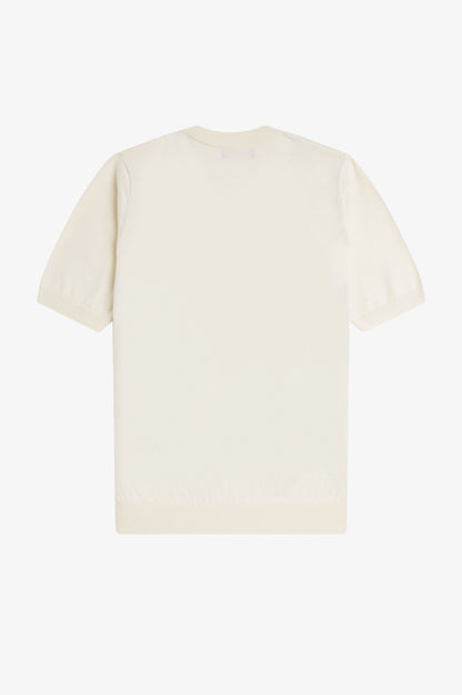 White t-shirt on a white background