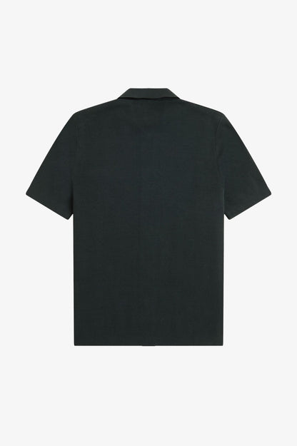 Fred Perry Button Through Ss Shirt
