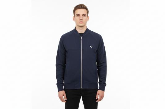 Fred Perry Dark Blue Zip Up