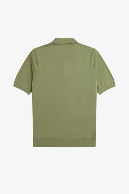 Fred Perry Pointelle Knitted Shirt