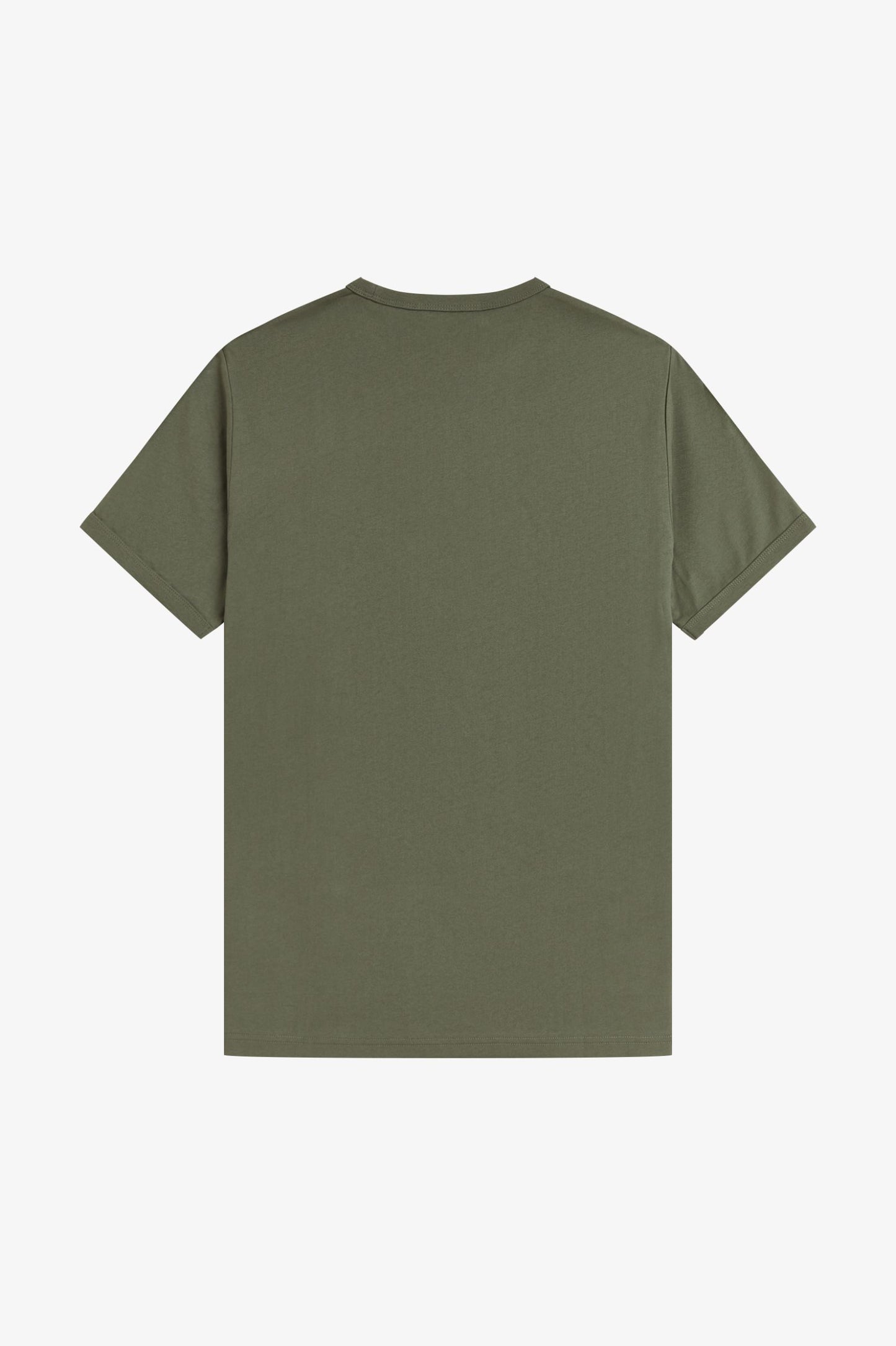 Black t-shirt on a white background