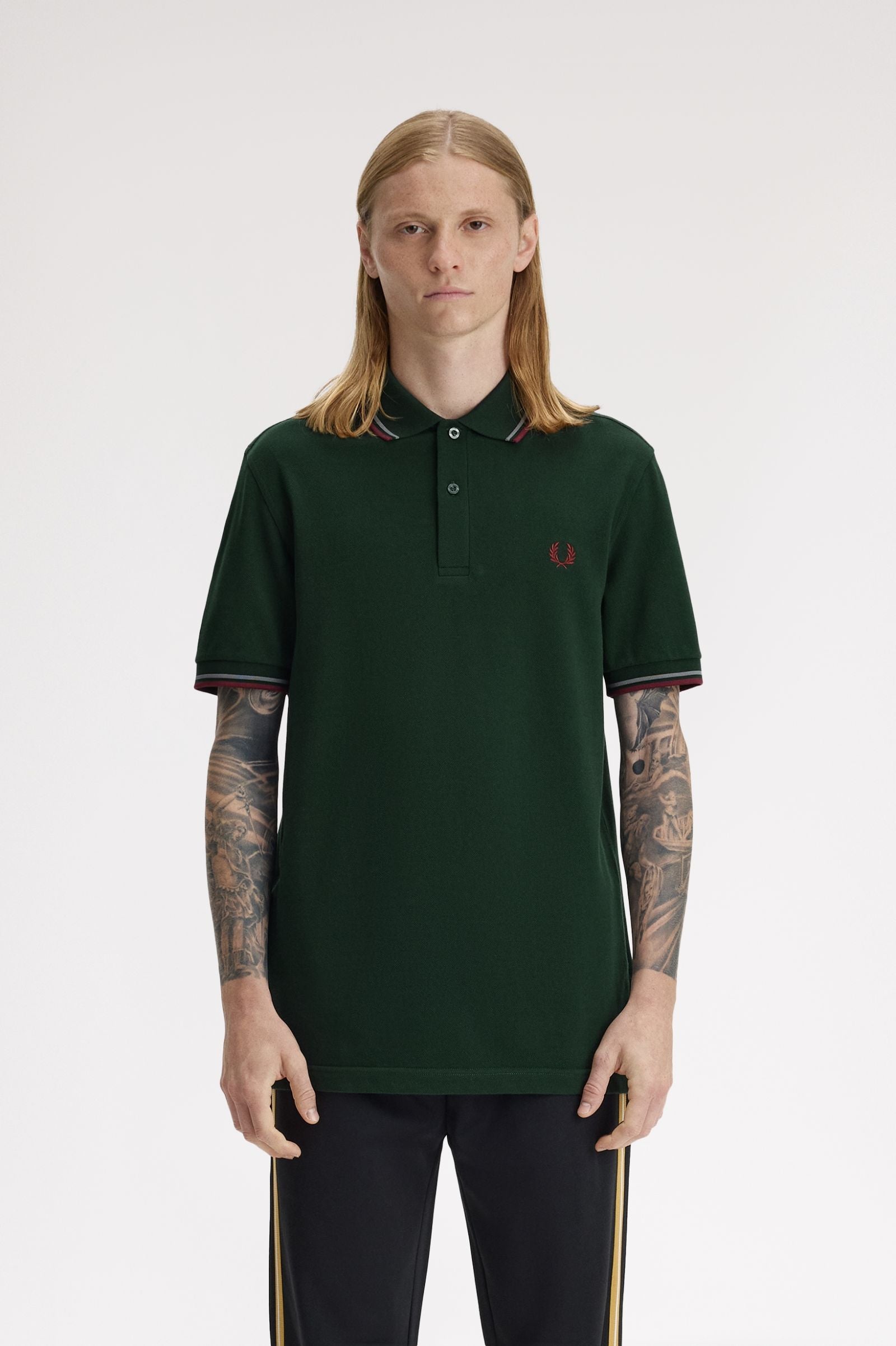 Fred Perry M3600 Twin Tipped Polo – Posers Hollywood