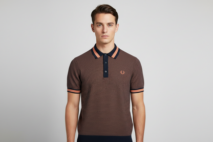 Textured Knitted Shirt