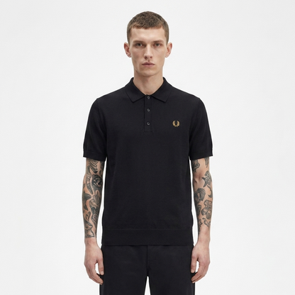 Fred Perry Cotton Knitted Shirt