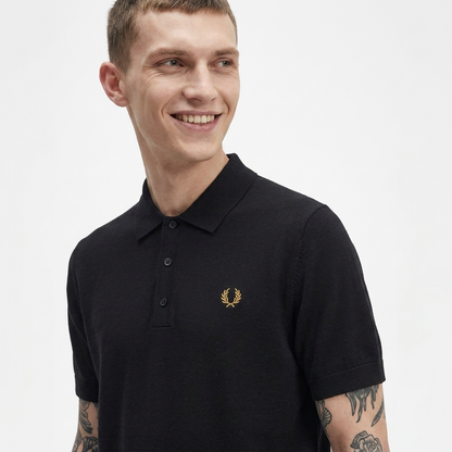 Fred Perry Cotton Knitted Shirt