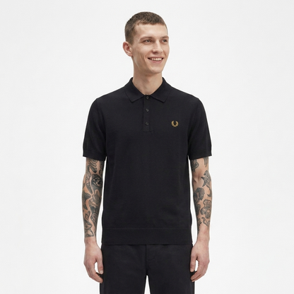 Fred Perry Cotton Knitted Shirt