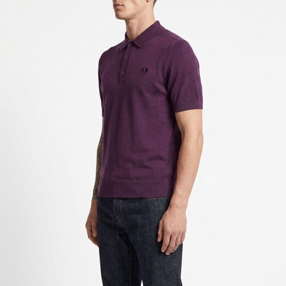 Fred Perry Cotton Knitted Shirt