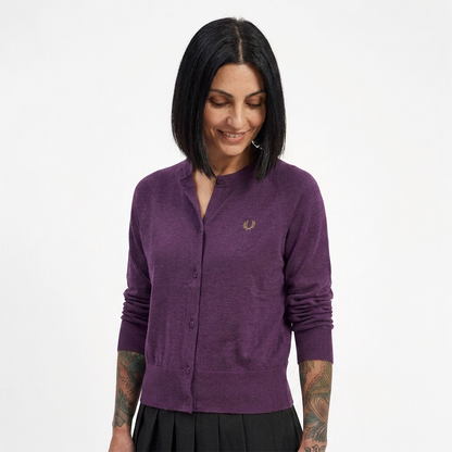 Fred Perry Crew Neck Cardigan