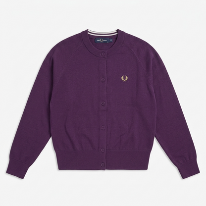 Fred Perry Crew Neck Cardigan