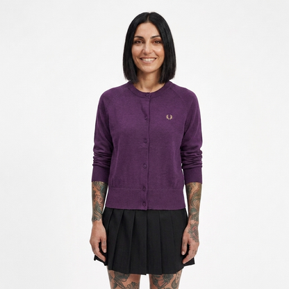 Fred Perry Crew Neck Cardigan