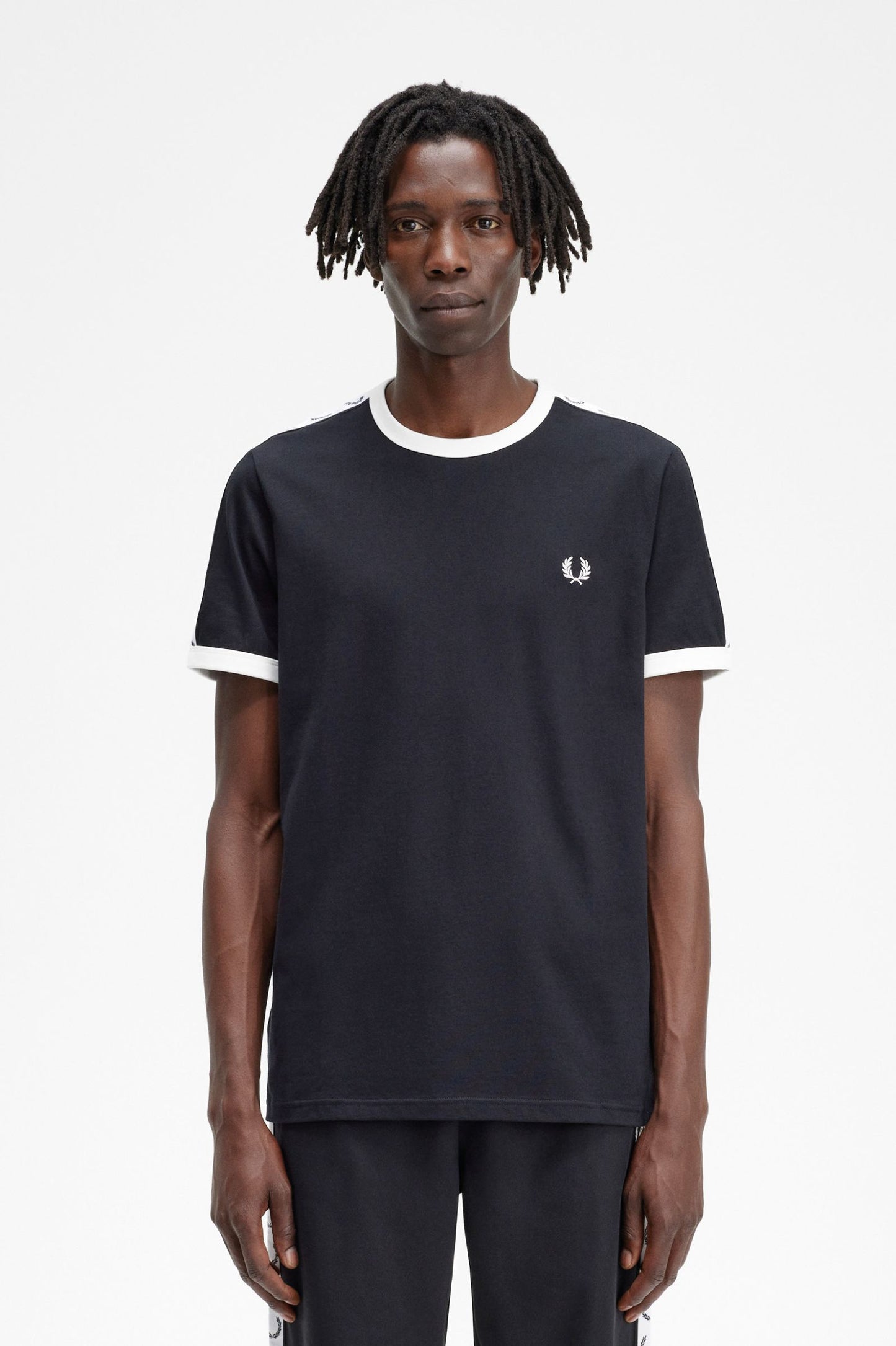 T-shirt Fred Perry Ringer à bandes