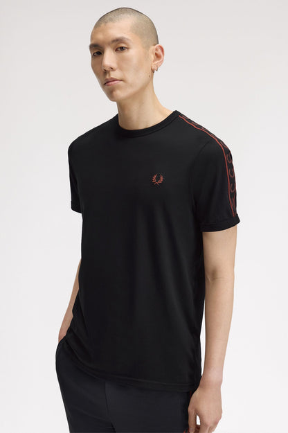 Fred Perry Contrast Tape Ringer T-Shirt